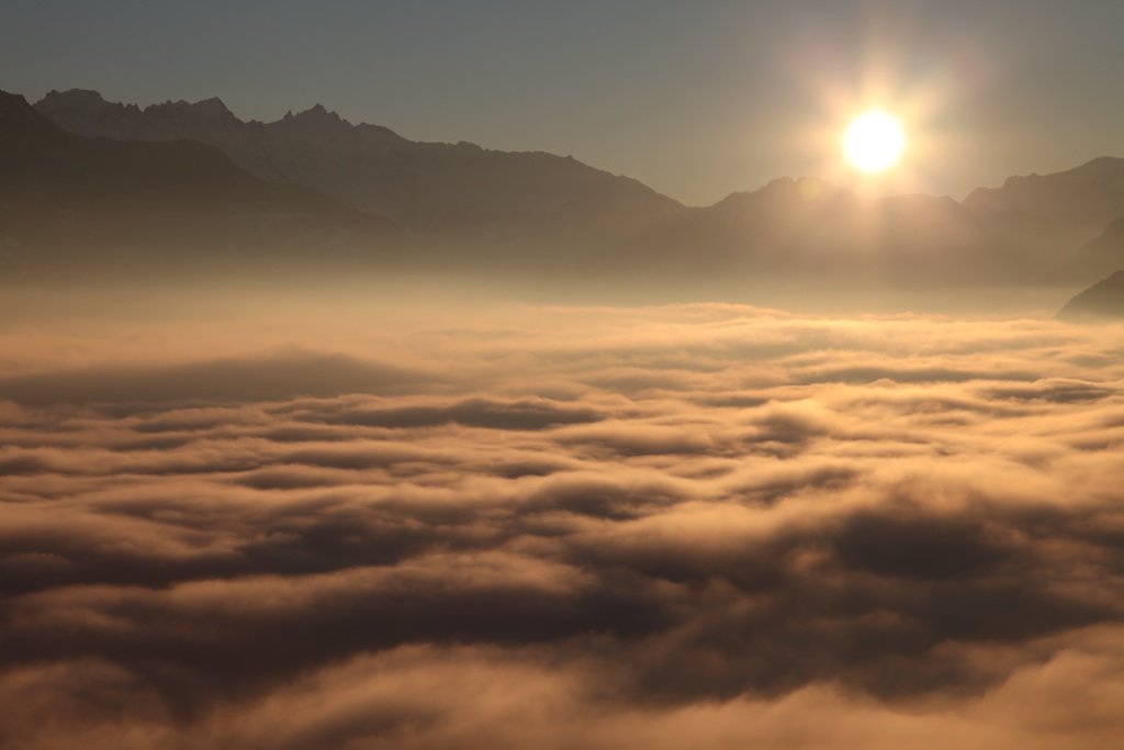Mer de brouillard