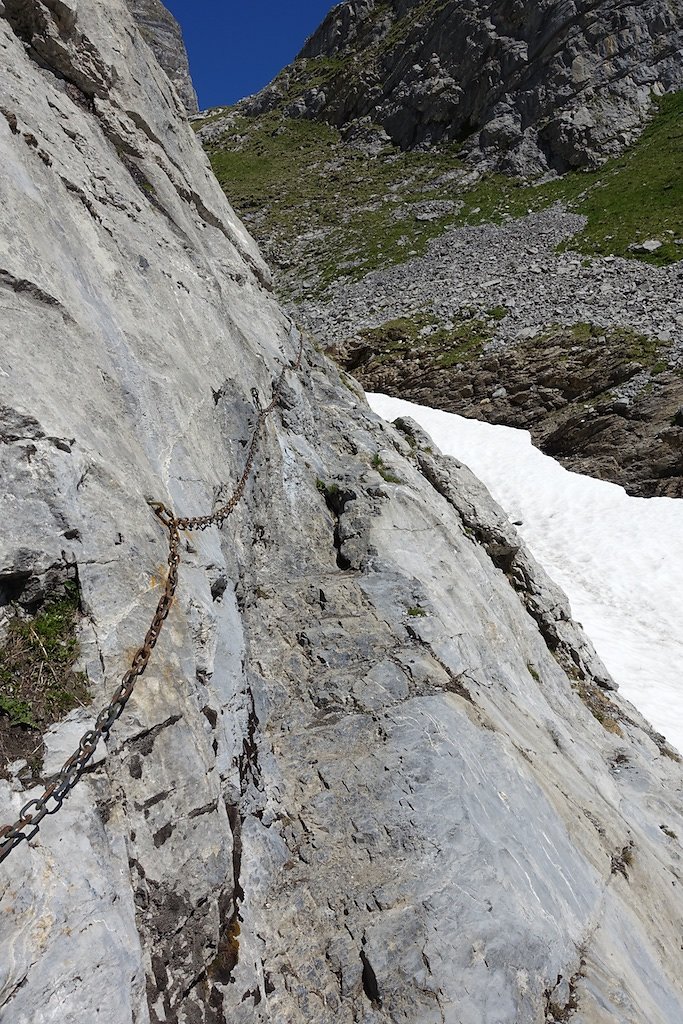 Loèche-les-Bains, Gemmipass, Lämmerenhütte (28.06.2015)