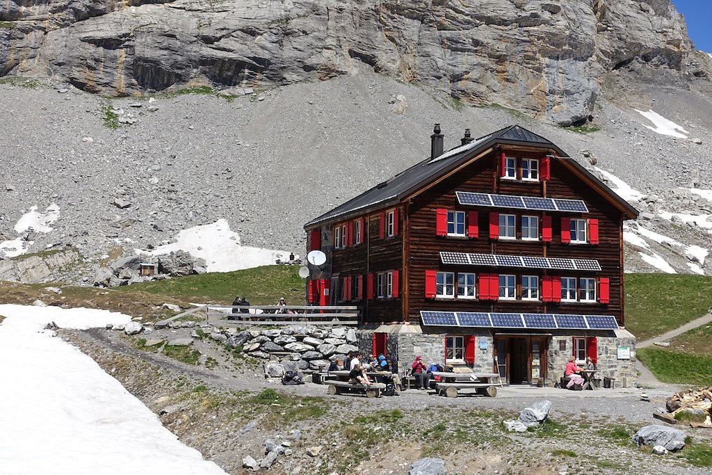 Loèche-les-Bains, Gemmipass, Lämmerenhütte (28.06.2015)