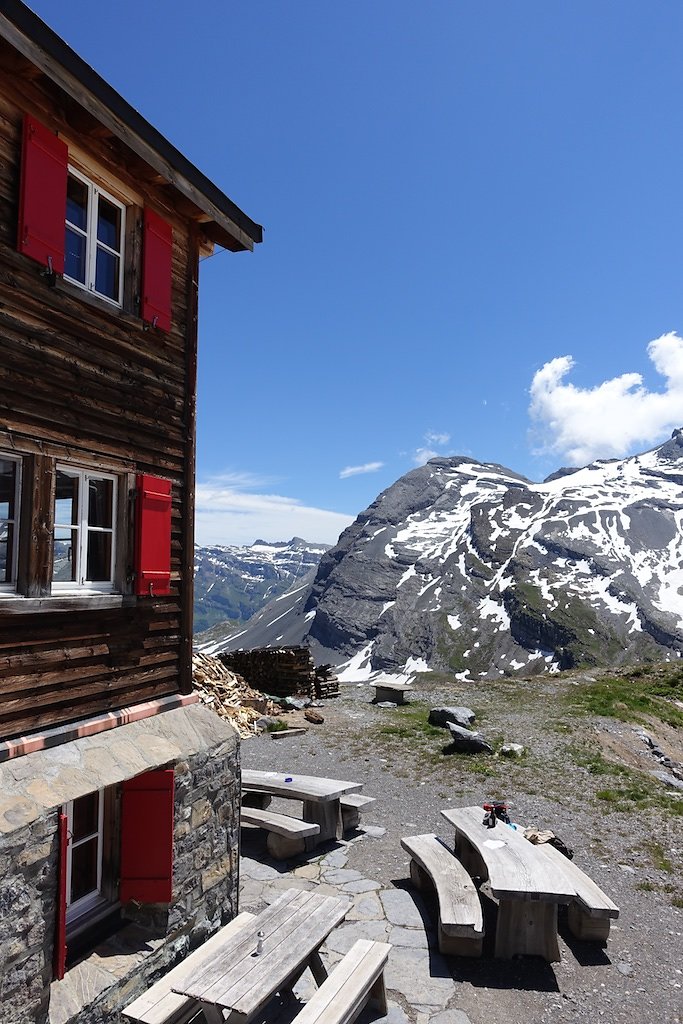 Loèche-les-Bains, Gemmipass, Lämmerenhütte (28.06.2015)