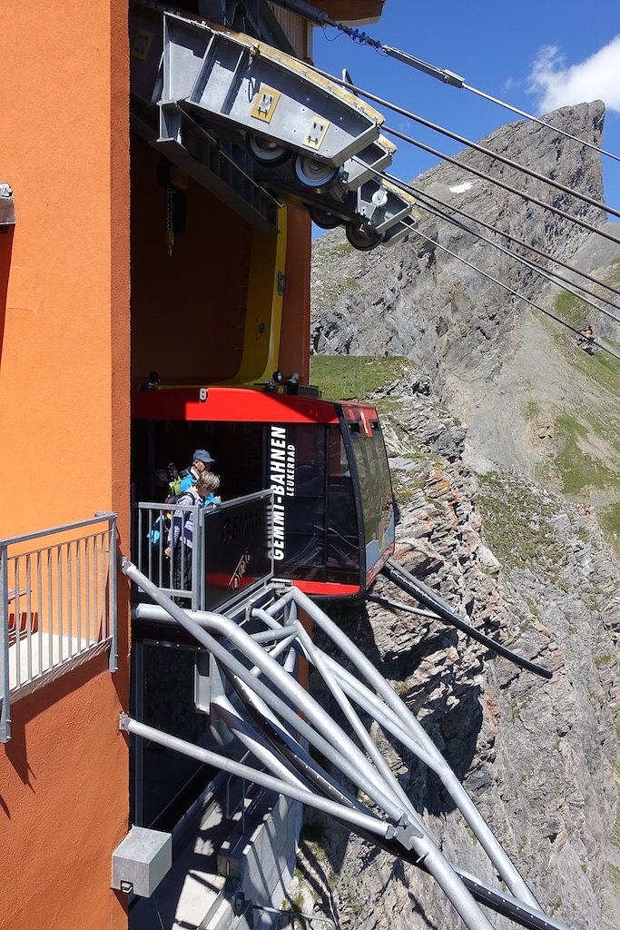 Loèche-les-Bains, Gemmipass, Lämmerenhütte (28.06.2015)