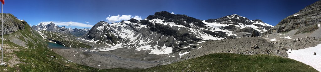 Loèche-les-Bains, Gemmipass, Lämmerenhütte (28.06.2015)