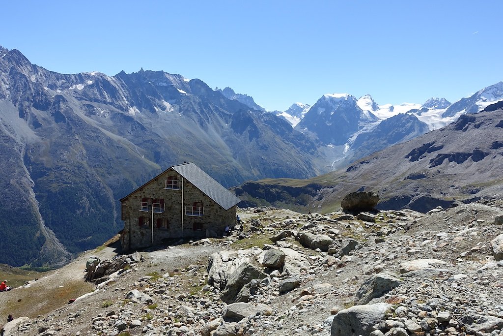 Arolla, Cabane des Aiguilles Rouges (29.08.2015)