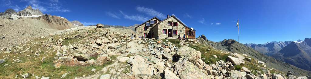 Arolla, Cabane des Aiguilles Rouges (29.08.2015)