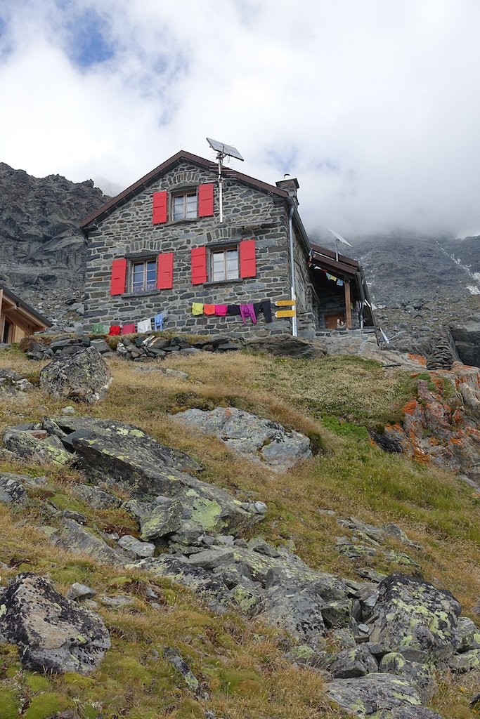 Cabane de Valsorey, Cabane du Vélan (08-09.09.2015)