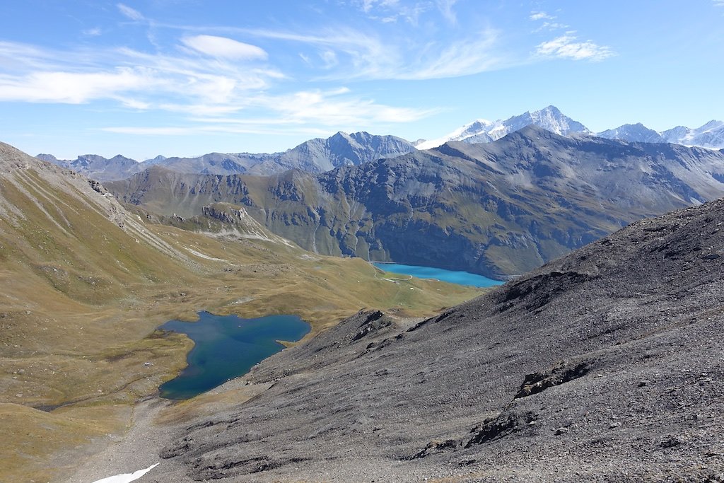 Barrage de Moiry, Lac des Autannes, Col de Torrent (12.09.2015)