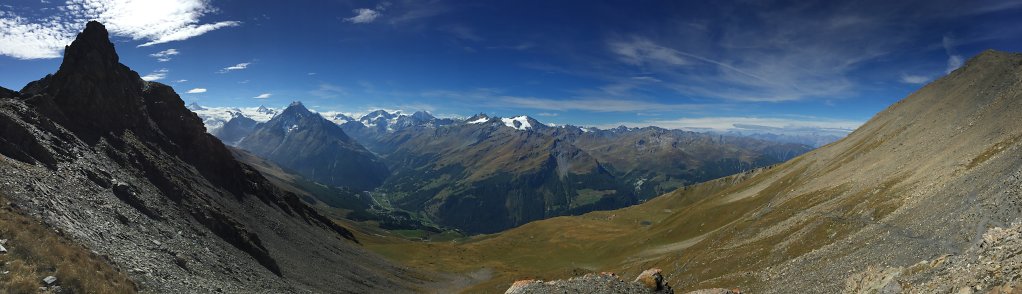 Barrage de Moiry, Lac des Autannes, Col de Torrent (12.09.2015)