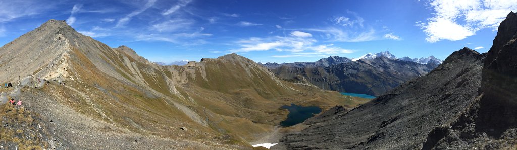 Barrage de Moiry, Lac des Autannes, Col de Torrent (12.09.2015)