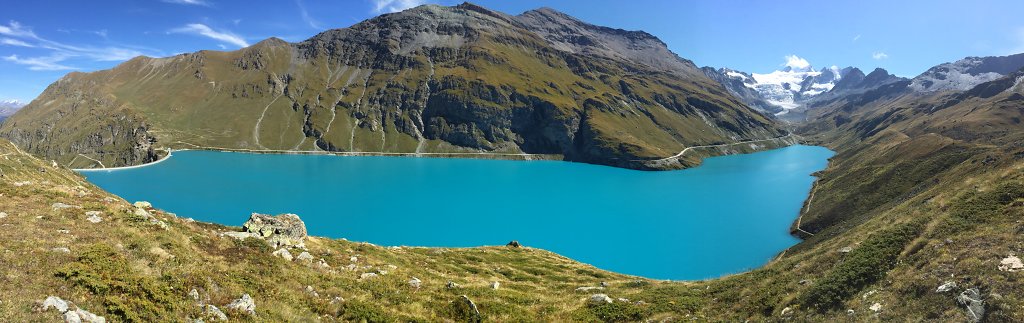 Barrage de Moiry, Lac des Autannes, Col de Torrent (12.09.2015)