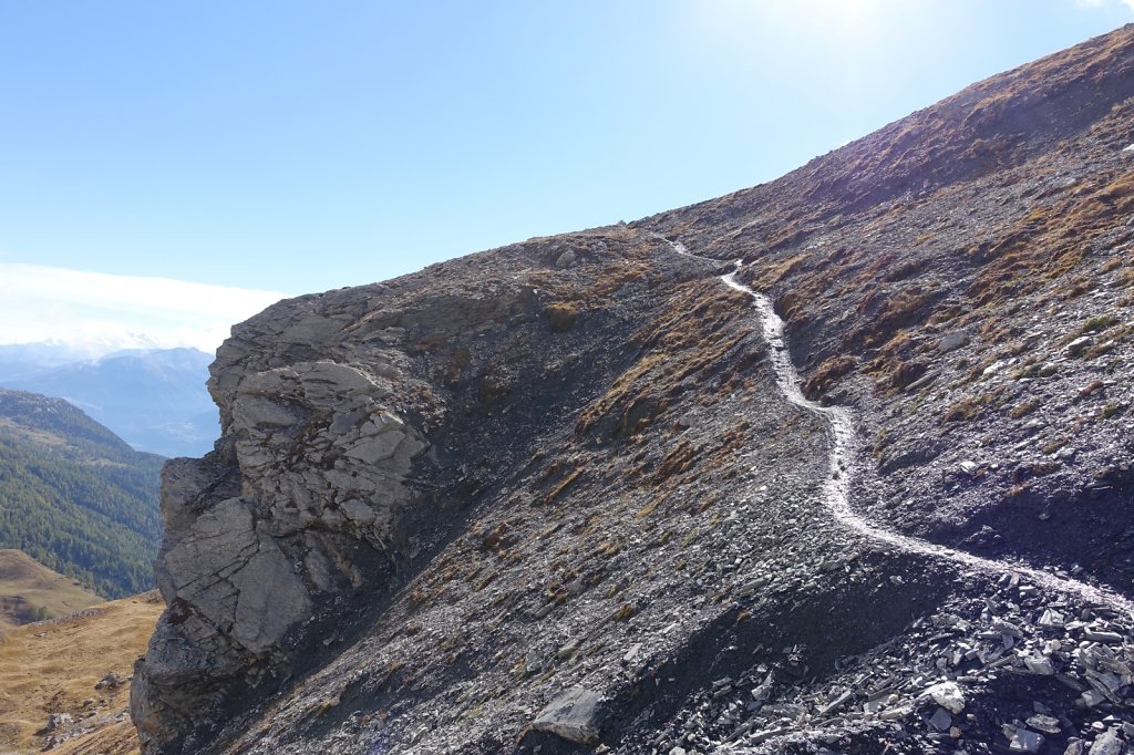 Bisse du Tsittoret, Petit Mont Bonvin (10.10.2015)