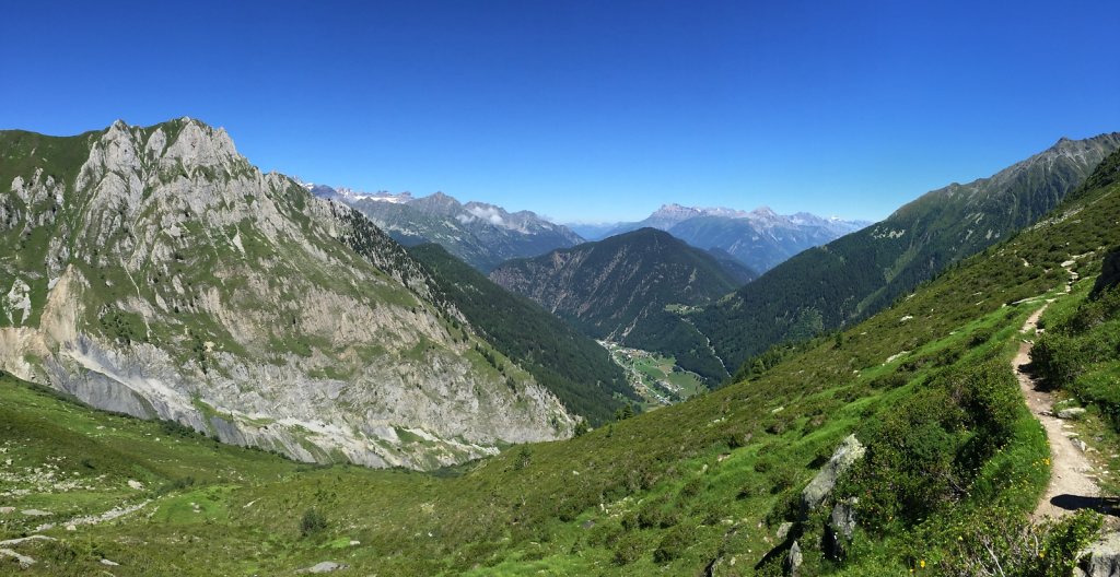 Col de la Forclaz, Chalet Les Grands, Col de Balme, Trient, Col de la Forclaz (07.08.2016)