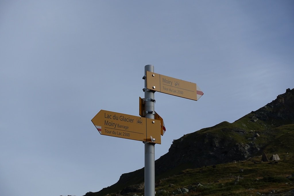 Cabane de Moiry, Col du Pigne (03.09.2016)