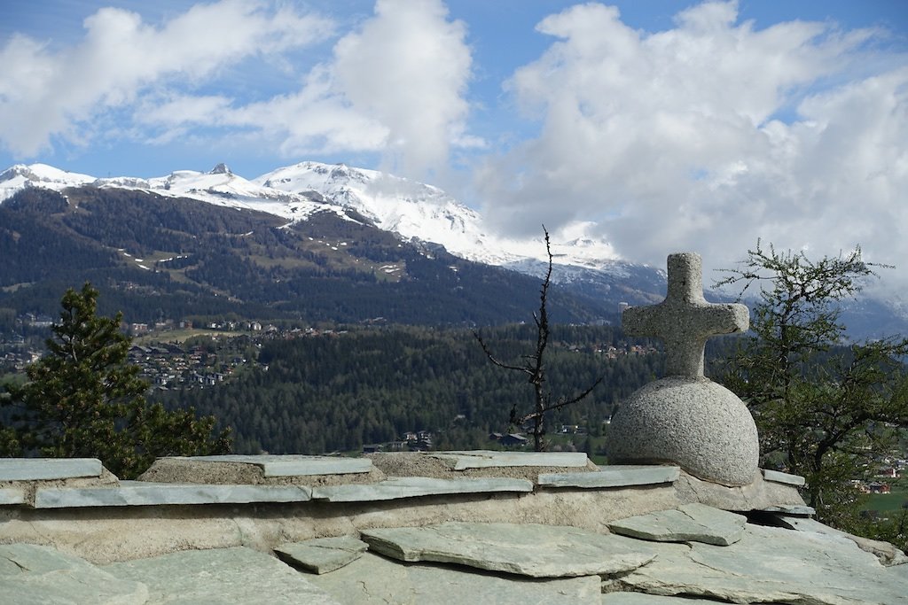 Les Planisses (St-Léonard), Christ-Roi, Lens, Bisse de Sillonin (17.04.2017)