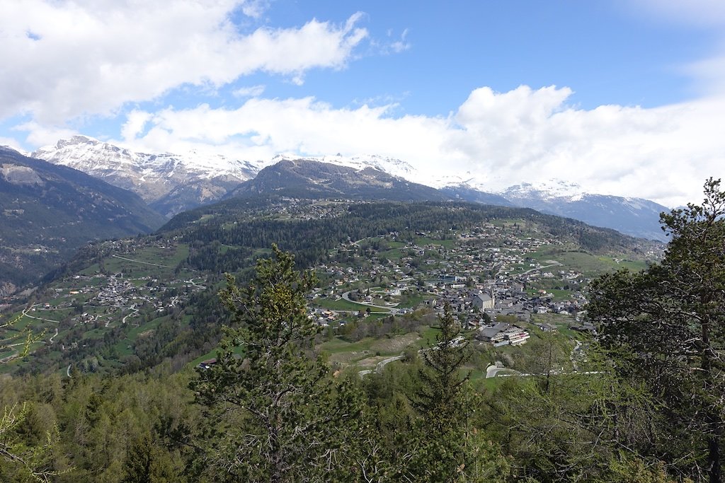 Les Planisses (St-Léonard), Christ-Roi, Lens, Bisse de Sillonin (17.04.2017)