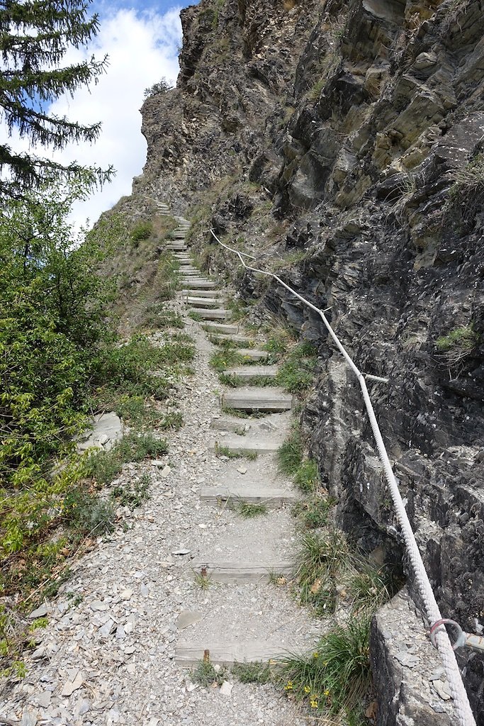 Les Planisses (St-Léonard), Christ-Roi, Lens, Bisse de Sillonin (17.04.2017)