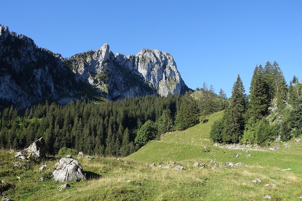 Salavène, Lac d'Arvouin, Sevan, Col d'Outanne, Col de Sevan, Torgon (22.08.2017)