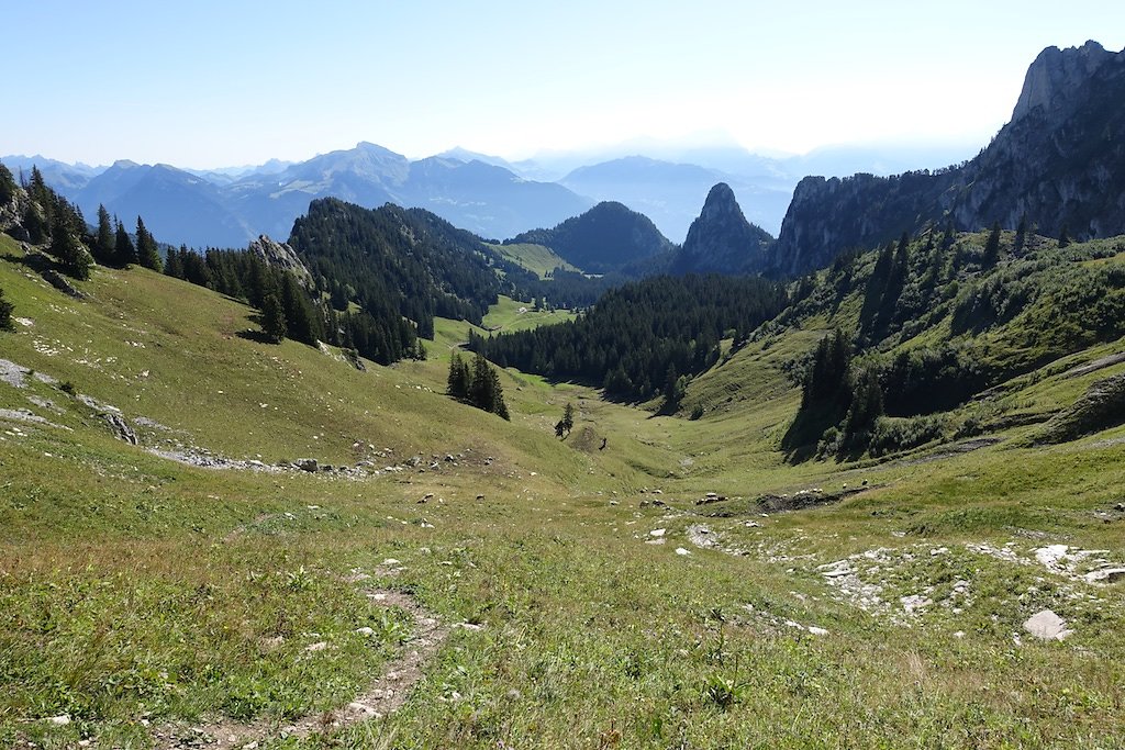 Salavène, Lac d'Arvouin, Sevan, Col d'Outanne, Col de Sevan, Torgon (22.08.2017)