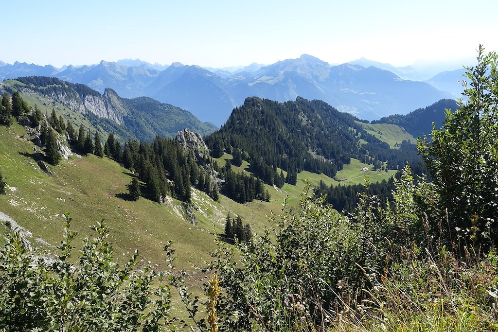 Salavène, Lac d'Arvouin, Sevan, Col d'Outanne, Col de Sevan, Torgon (22.08.2017)