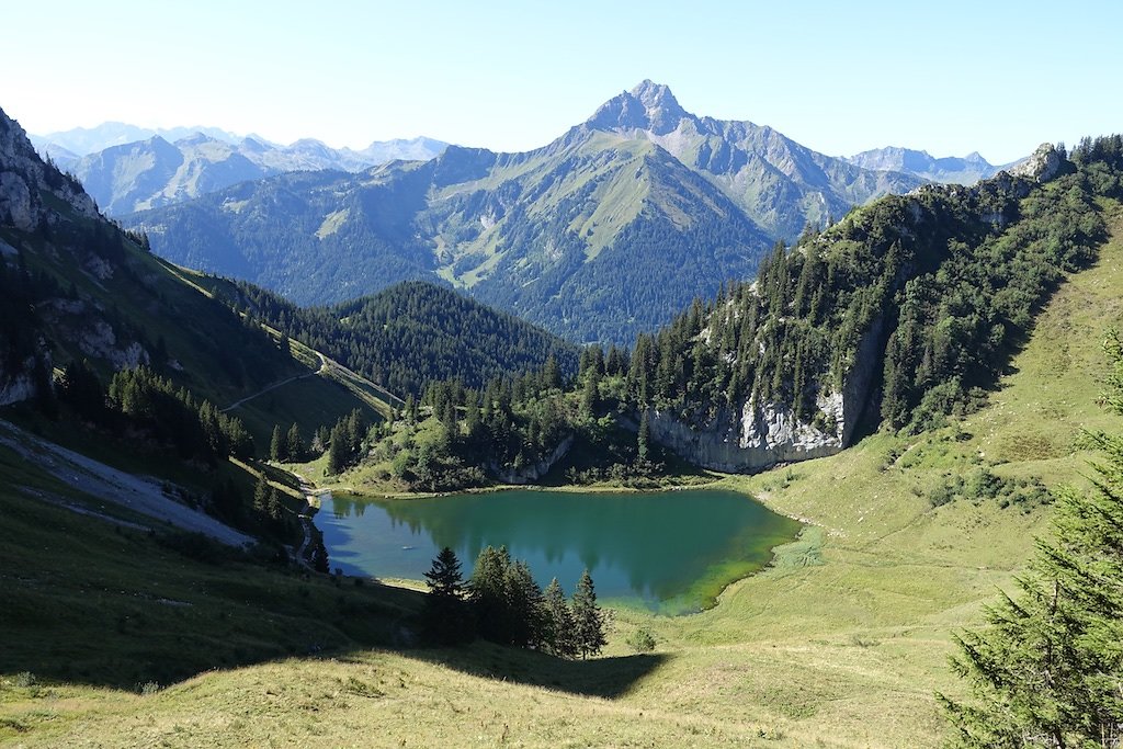 Salavène, Lac d'Arvouin, Sevan, Col d'Outanne, Col de Sevan, Torgon (22.08.2017)