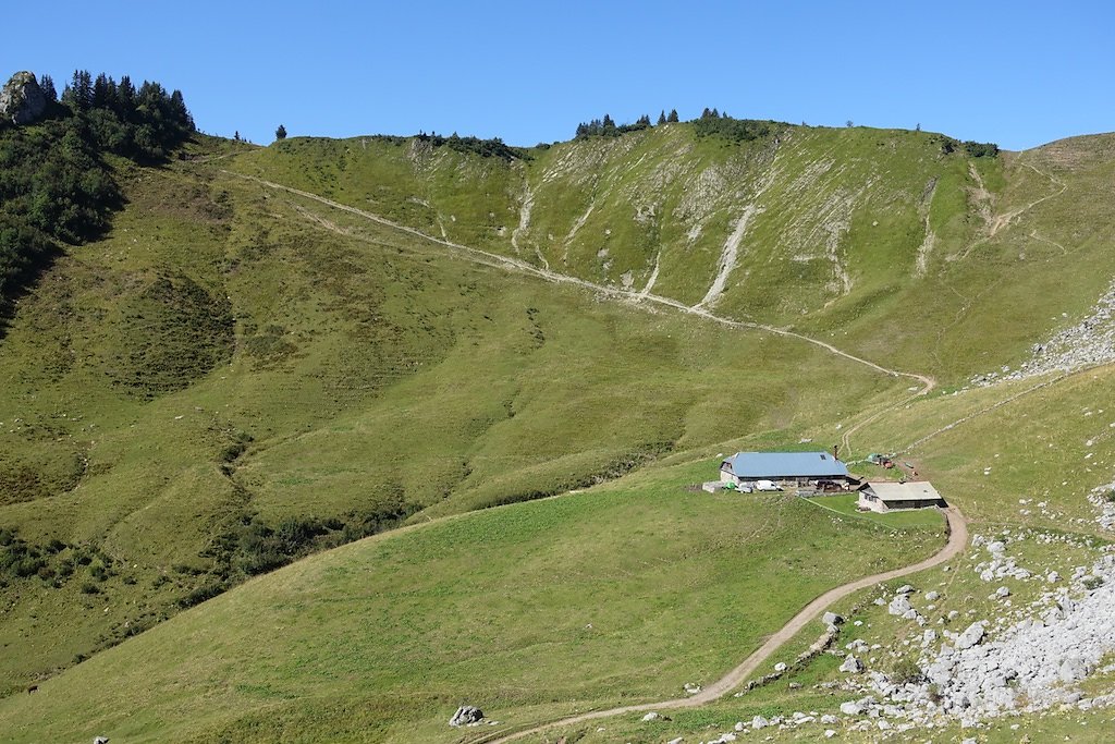 Salavène, Lac d'Arvouin, Sevan, Col d'Outanne, Col de Sevan, Torgon (22.08.2017)