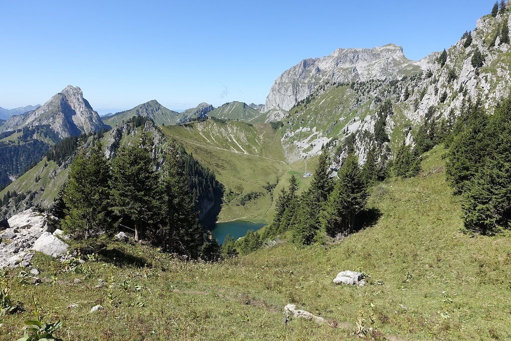 Salavène, Lac d'Arvouin, Sevan, Col d'Outanne, Col de Sevan, Torgon (22.08.2017)