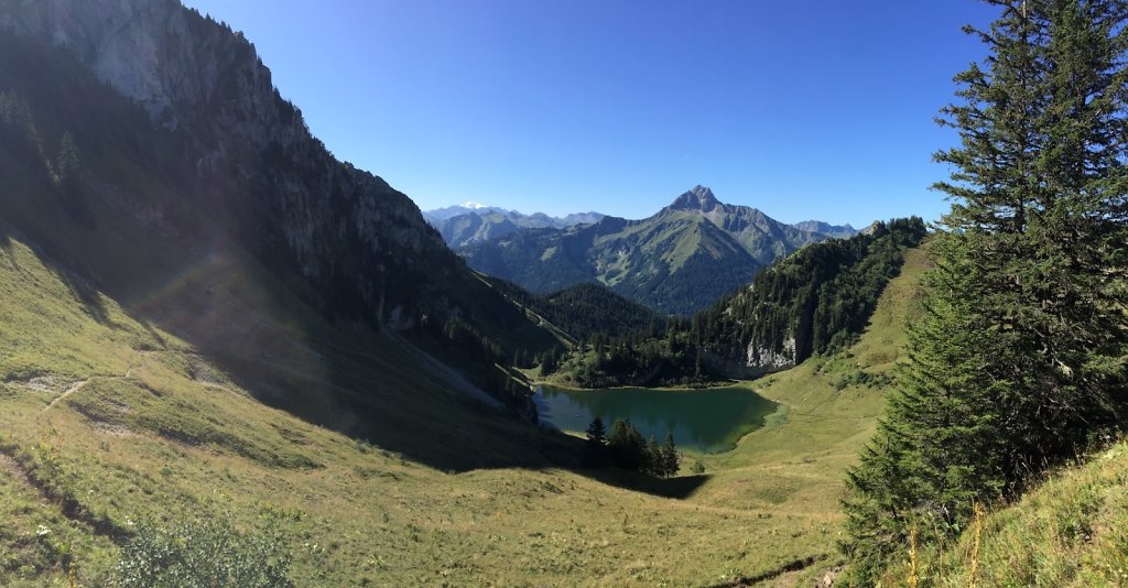 Salavène, Lac d'Arvouin, Sevan, Col d'Outanne, Col de Sevan, Torgon (22.08.2017)