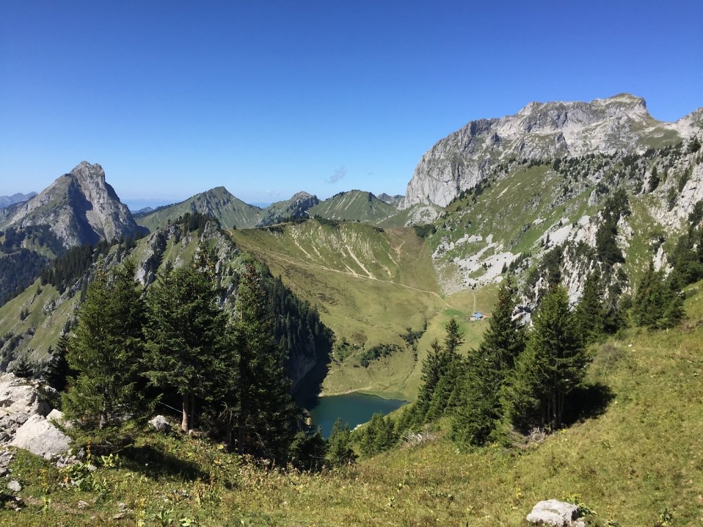 Salavène, Lac d'Arvouin, Sevan, Col d'Outanne, Col de Sevan, Torgon (22.08.2017)