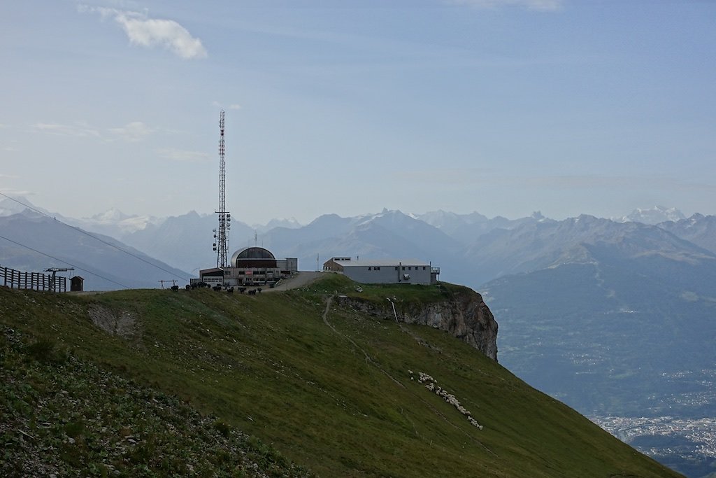 Pas de Maimbré, La Selle, Cabane des Audannes, Serin, Anzère (27.08.2017)