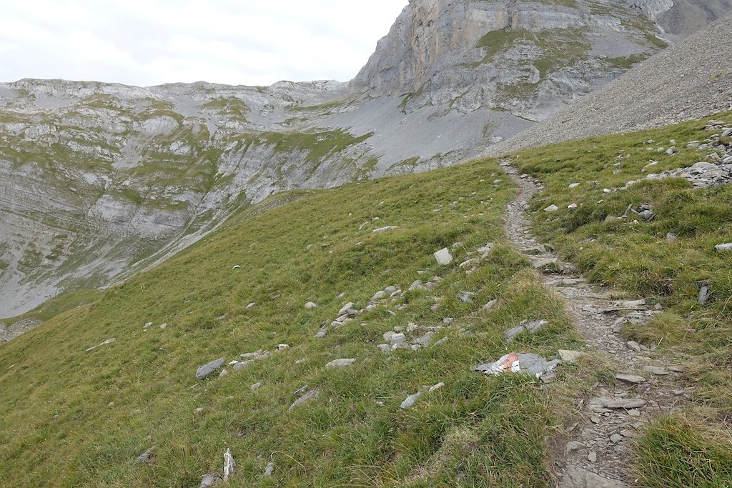 Pas de Maimbré, La Selle, Cabane des Audannes, Serin, Anzère (27.08.2017)