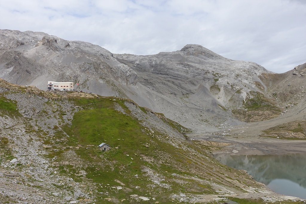 Pas de Maimbré, La Selle, Cabane des Audannes, Serin, Anzère (27.08.2017)