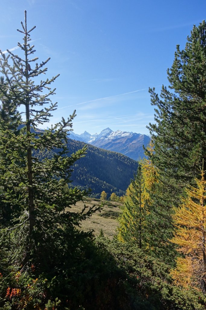 Chandolin, Pas de l'Illsee, Waschsee, Illsee, Lac noir, Illpass, La Grande Remointse, Chandolin (07.10.2017)