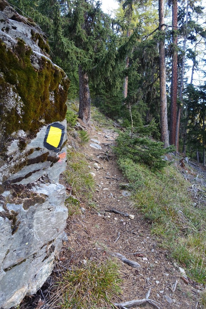 Blatten, Tellialp, Schwarzsee, Fafleralp, Eisten (28.10.2017)