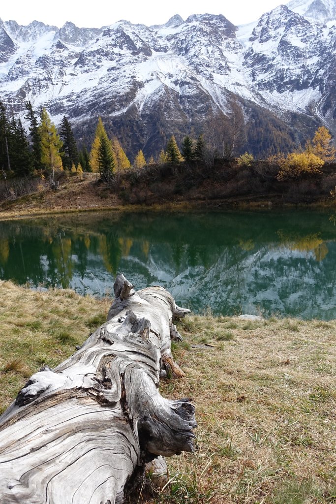 Blatten, Tellialp, Schwarzsee, Fafleralp, Eisten (28.10.2017)