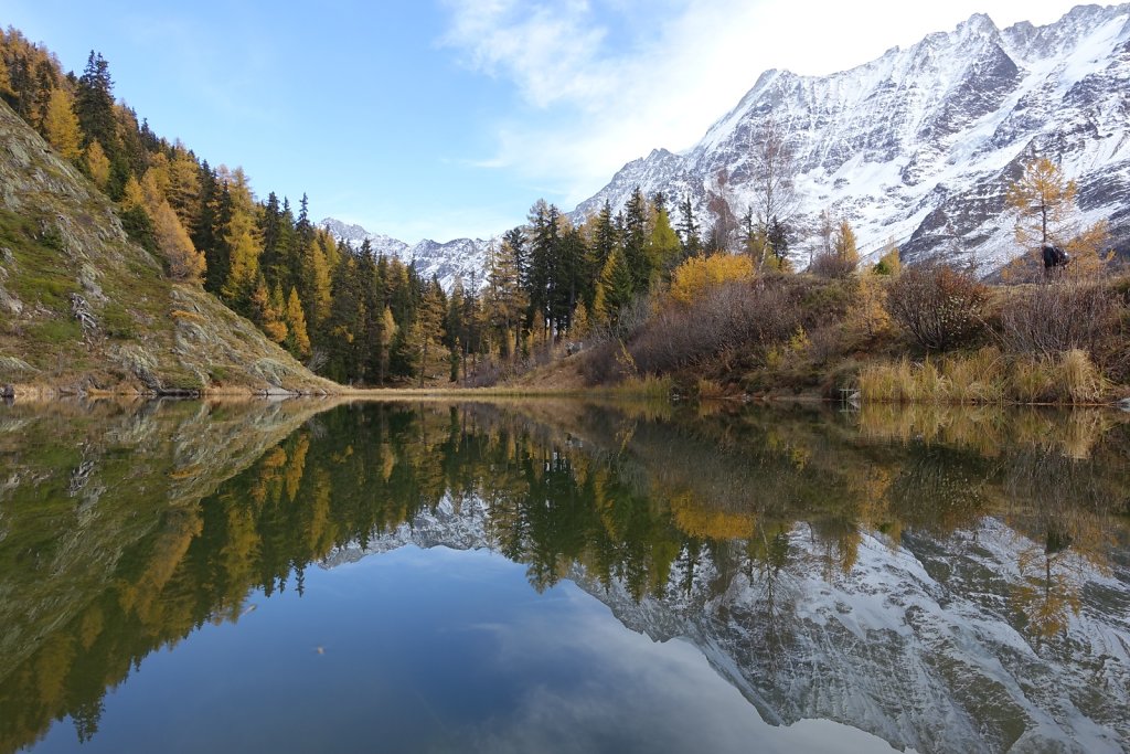 Blatten, Tellialp, Schwarzsee, Fafleralp, Eisten (28.10.2017)
