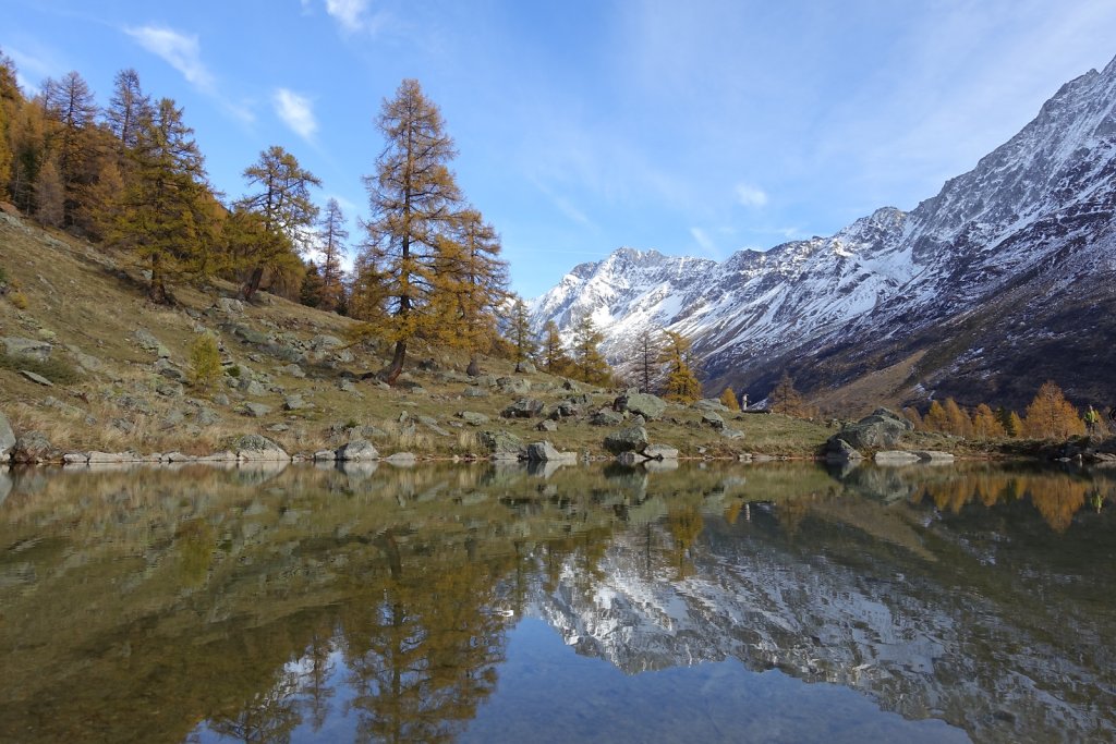 Blatten, Tellialp, Schwarzsee, Fafleralp, Eisten (28.10.2017)