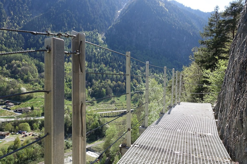 Martigny-Croix, Les Ecoteaux, Chemin-Dessus, Haut de Bovernier, Martigny-Croix (21.04.2018)