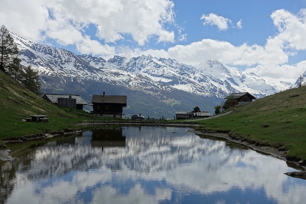 Evolène - Les Haudères - Farquèses - La Giette - Lac d'Arbey - Evolène (13.05.2018)