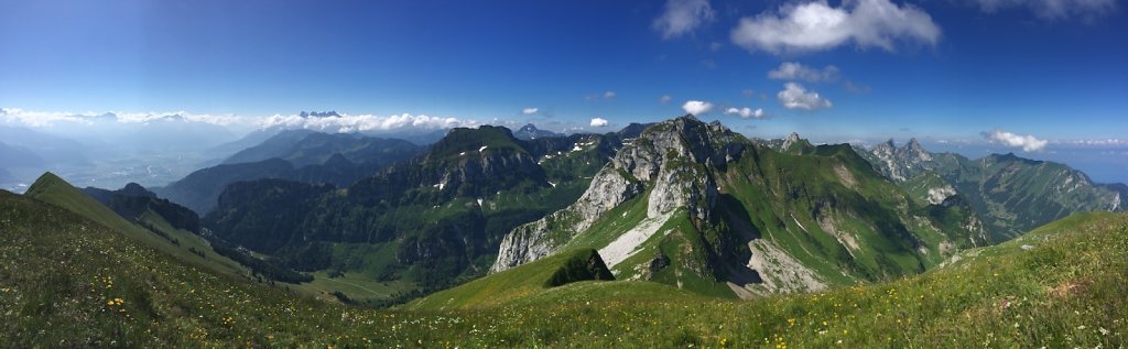 Le Flon, Lac de Taney, Le Grammont et Alamont (07.07.2018)