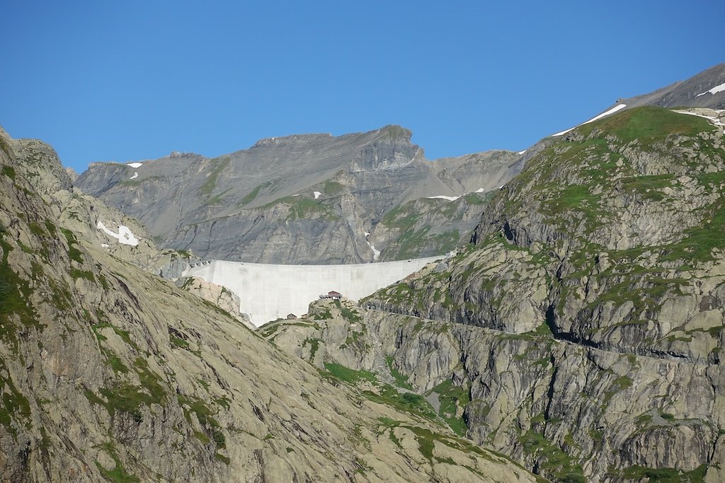 Barrage Emosson, Col de la Terrasse, Refuge de Loriaz (03.08.2018)