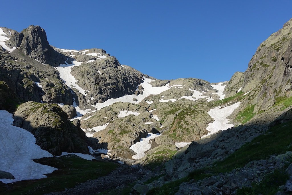 Barrage Emosson, Col de la Terrasse, Refuge de Loriaz (03.08.2018)