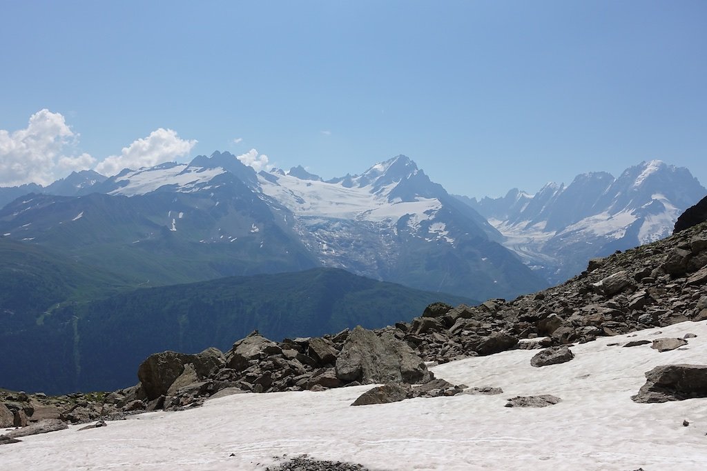 Barrage Emosson, Col de la Terrasse, Refuge de Loriaz (03.08.2018)