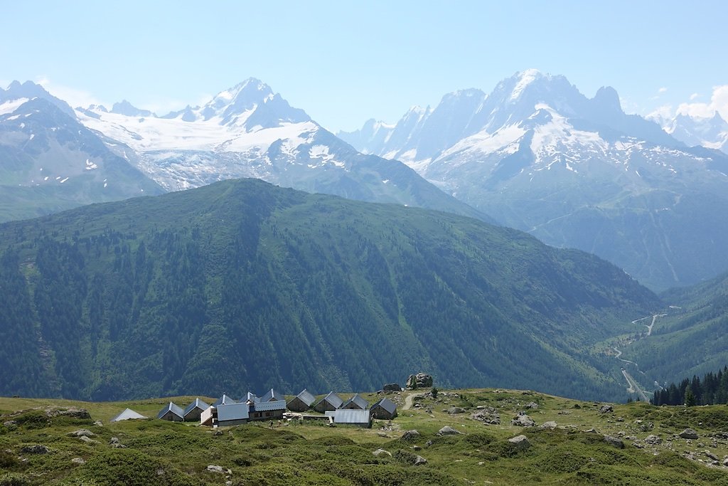 Barrage Emosson, Col de la Terrasse, Refuge de Loriaz (03.08.2018)