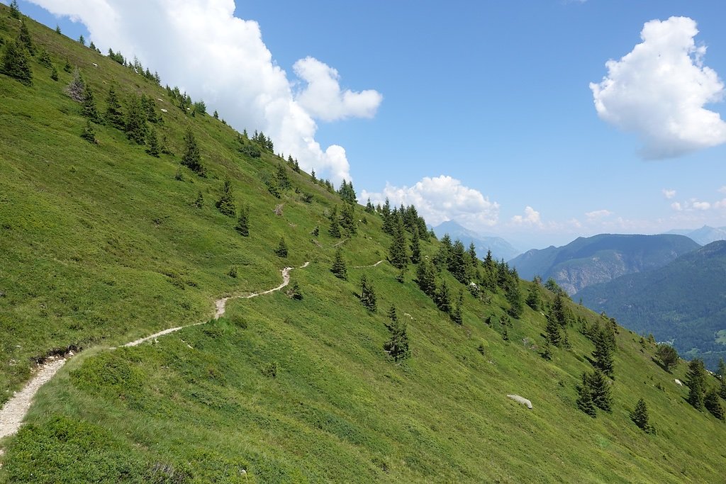 Barrage Emosson, Col de la Terrasse, Refuge de Loriaz (03.08.2018)