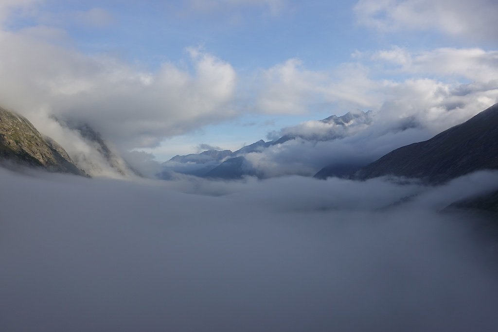 Mattmark, Jazzilücke (Passo di Cingino) (11.08.2018)