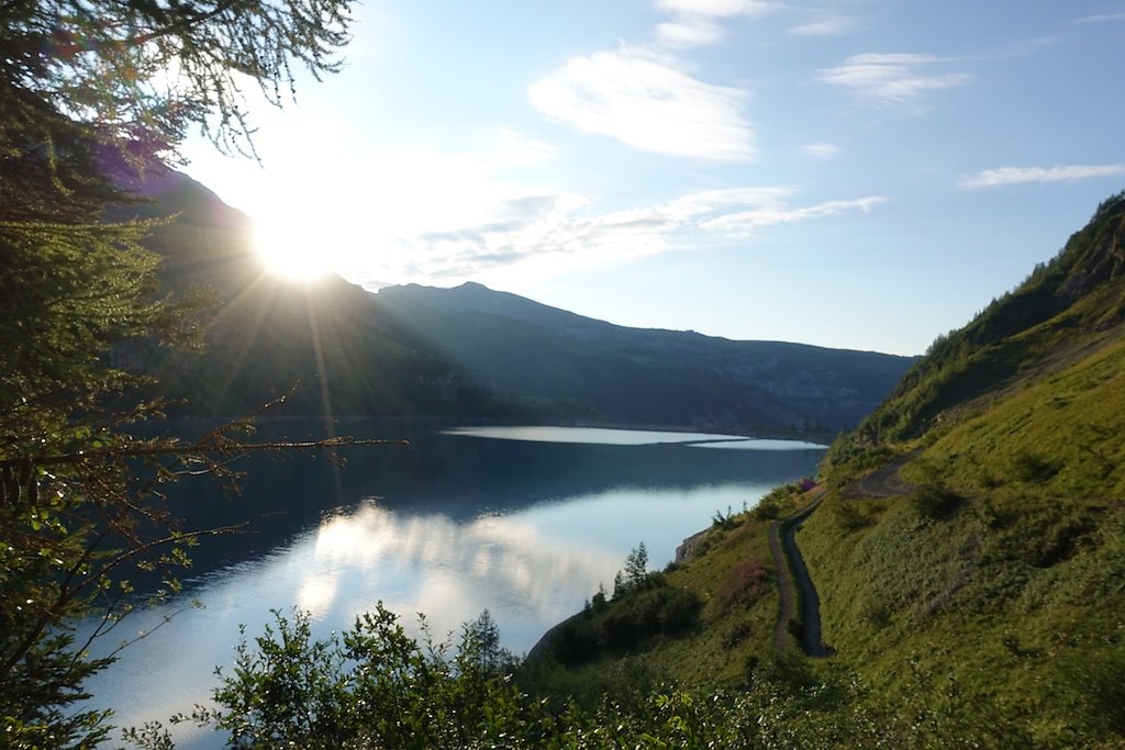 Les Rousses, Zeuzier, Lac de Ténéhé, Col des Eaux Froides, Cabane des Audannes (22.08.2018)