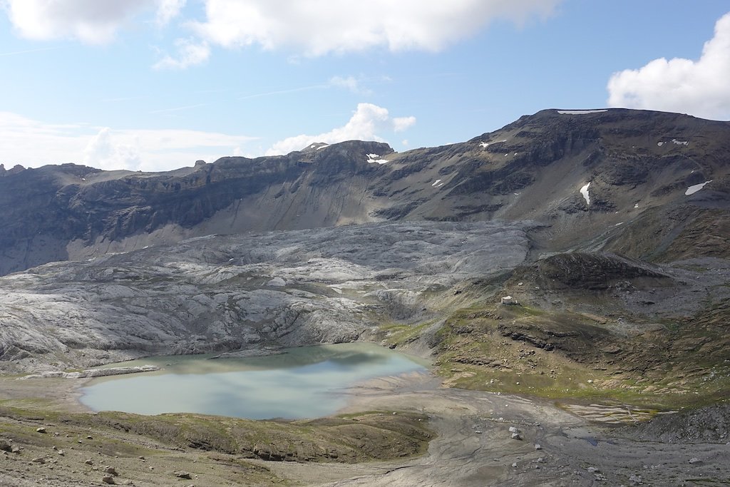 Les Rousses, Zeuzier, Lac de Ténéhé, Col des Eaux Froides, Cabane des Audannes (22.08.2018)