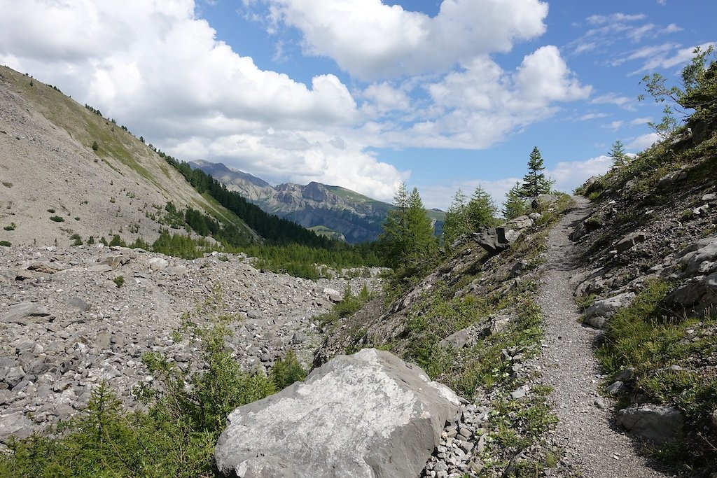 Les Rousses, Zeuzier, Lac de Ténéhé, Col des Eaux Froides, Cabane des Audannes (22.08.2018)