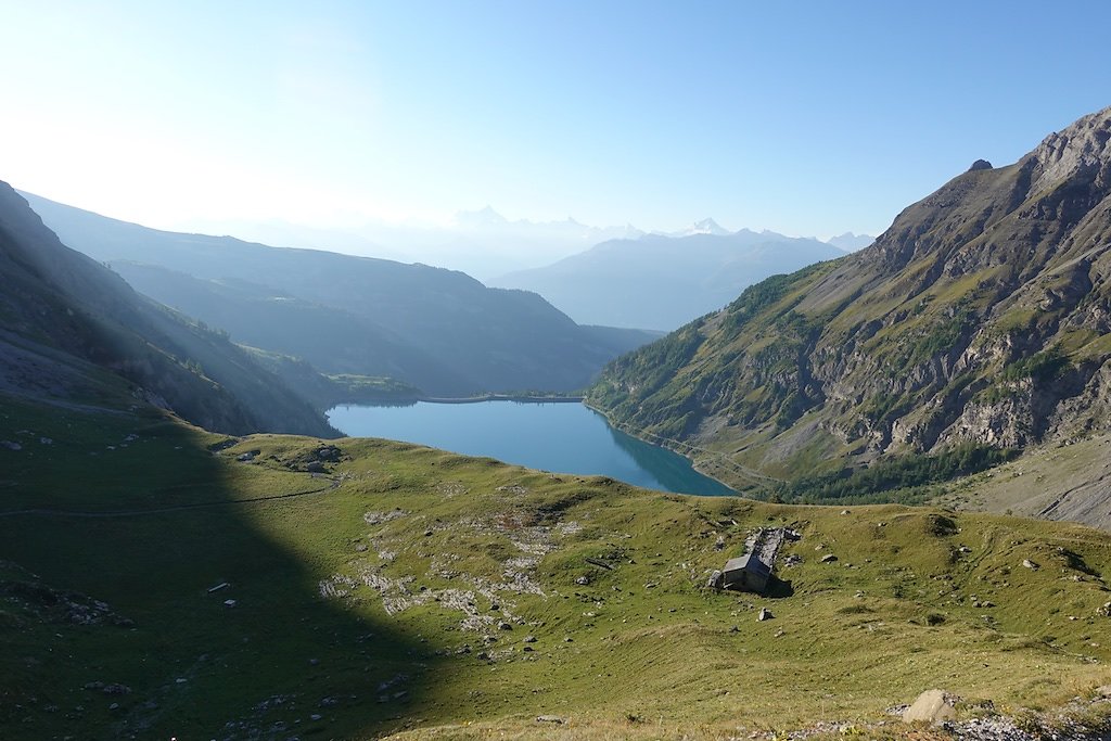 Zeuzier, Armillon, Plan des Roses, Col du Rawyl, Wildstrubelhütte, Lac de Huiton, Mondralèche (12.09.2018)