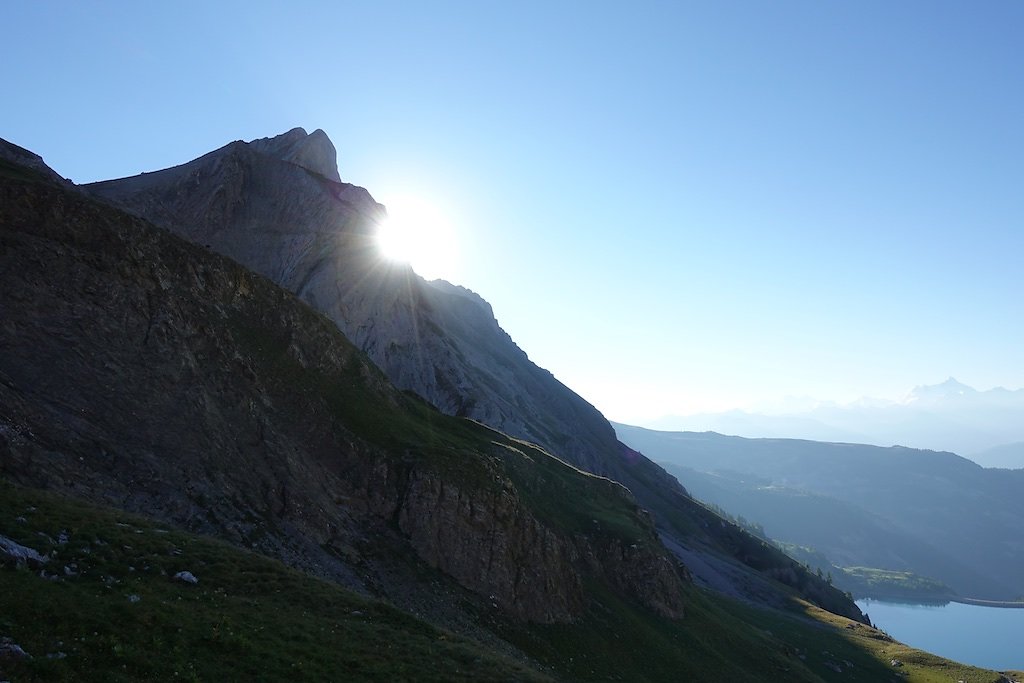 Zeuzier, Armillon, Plan des Roses, Col du Rawyl, Wildstrubelhütte, Lac de Huiton, Mondralèche (12.09.2018)