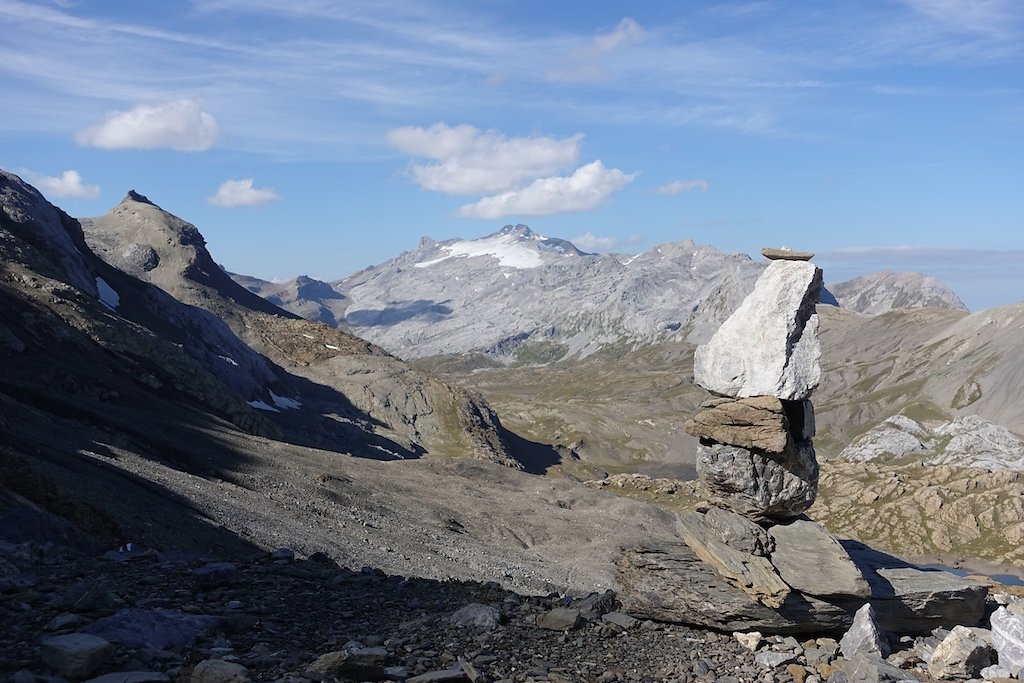 Zeuzier, Armillon, Plan des Roses, Col du Rawyl, Wildstrubelhütte, Lac de Huiton, Mondralèche (12.09.2018)